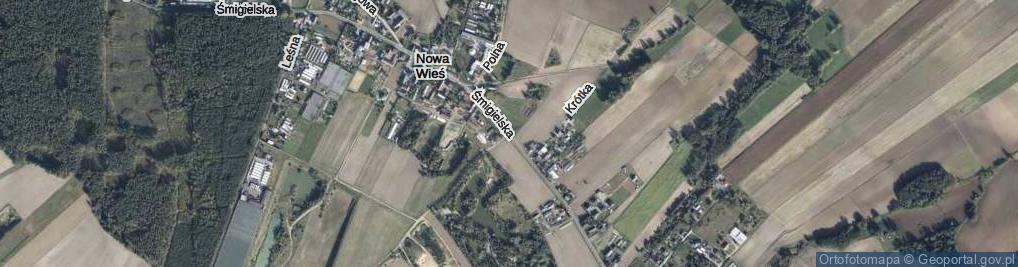 Zdjęcie satelitarne Śmigielska ul.